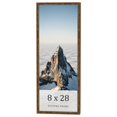 thumbnail image 1 of 8x28 Frame Gold Kingsley Distressed Solid Wood Picture Frame Width 0.75 Inches | Interior Frame, 1 of 8