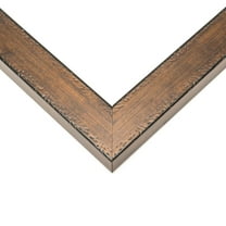 8x30 Frame Gold Real Wood Picture Frame Width 1.25 inches | Interior Frame Depth 0.5 inches |