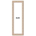 thumbnail image 1 of 8x30 Frame White Real Wood Picture Frame Width 1.5 inches | Interior Frame Depth 0.5 inches |, 1 of 8