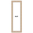 thumbnail image 1 of 8x31 Frame White Real Wood Picture Frame Width 1.5 inches | Interior Frame Depth 0.5 inches |, 1 of 8