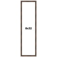 thumbnail image 1 of 8x32 Frame Brown Bamboo with Dark Coffee/Walnut Finish | Solid Wood Picture Frame Width 0.75 Inches, 1 of 8