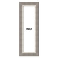 thumbnail image 1 of 8x32 Frame Grey Real Wood Picture Frame Width 2.75 Inches | Interior Frame Depth 0.5 Inches | Linus, 1 of 8
