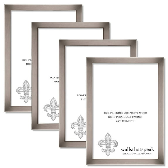 8x32 Stainless Picture Frame for Puzzles Posters Photos or Artwork (4-Pack)