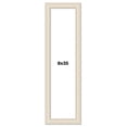 thumbnail image 1 of 8x35 Frame White Real Wood Picture Frame Width 1.75 inches | Interior Frame Depth 0.5 inches |, 1 of 8