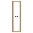 thumbnail image 1 of 8x36 Frame Charleston Honey Brown Solid Wood Picture Frame Width 1.75 Inches | Interior Depth 0.5, 1 of 8
