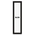 thumbnail image 1 of 8x36 Shadow Box Black Solid Wood Display Picture Frame | 1 Inch Rabbet Depth | | 1.375 Inch, 1 of 4