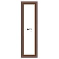 thumbnail image 1 of 8x37 Copper and Brown Real Wood Picture Frame Width 2 inches | Interior Frame Depth 0.5 inches |, 1 of 8