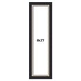 thumbnail image 1 of 8x37 Frame Black Real Wood Picture Frame Width 2.25 Inches | Interior Frame Depth 0.5 Inches |, 1 of 8