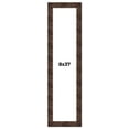 thumbnail image 1 of 8x37 Frame Brown Burl Real Wood Picture Frame Width 1.625 Inches | Interior Frame Depth 0.5 Inches, 1 of 8