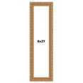 thumbnail image 1 of 8x37 Frame Gold Ornate Solid Wood Picture Frame | 2 Inch Moulding Width | Firman Traditional Photo, 1 of 8