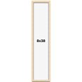 thumbnail image 1 of 8x38 Frame Beige Real Wood Picture Frame Width 0.75 inches | Interior Frame Depth 0.5 inches |, 1 of 8