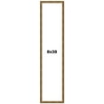 thumbnail image 1 of 8x38 Frame Gold Kingsley Distressed Solid Wood Picture Frame Width 0.75 Inches | Interior Frame, 1 of 8