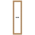 thumbnail image 1 of 8x38 Frame Gold Real Wood Picture Frame Width 1.5 inches | Interior Frame Depth 0.5 inches | Bhutan, 1 of 8