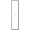 thumbnail image 1 of 8x38 Frame Grey Solid Wood Picture Frame Width 1 Inches | Interior Frame Depth 0.5 Inches |, 1 of 8
