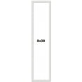 thumbnail image 1 of 8x38 Frame White Real Wood Picture Frame Width 0.75 inches | Interior Frame Depth 0.5 inches |, 1 of 8