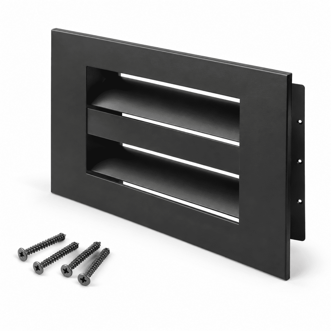 8x4 Black Modern Air Vent Cover Decorative AC Register Grille - Walmart.com