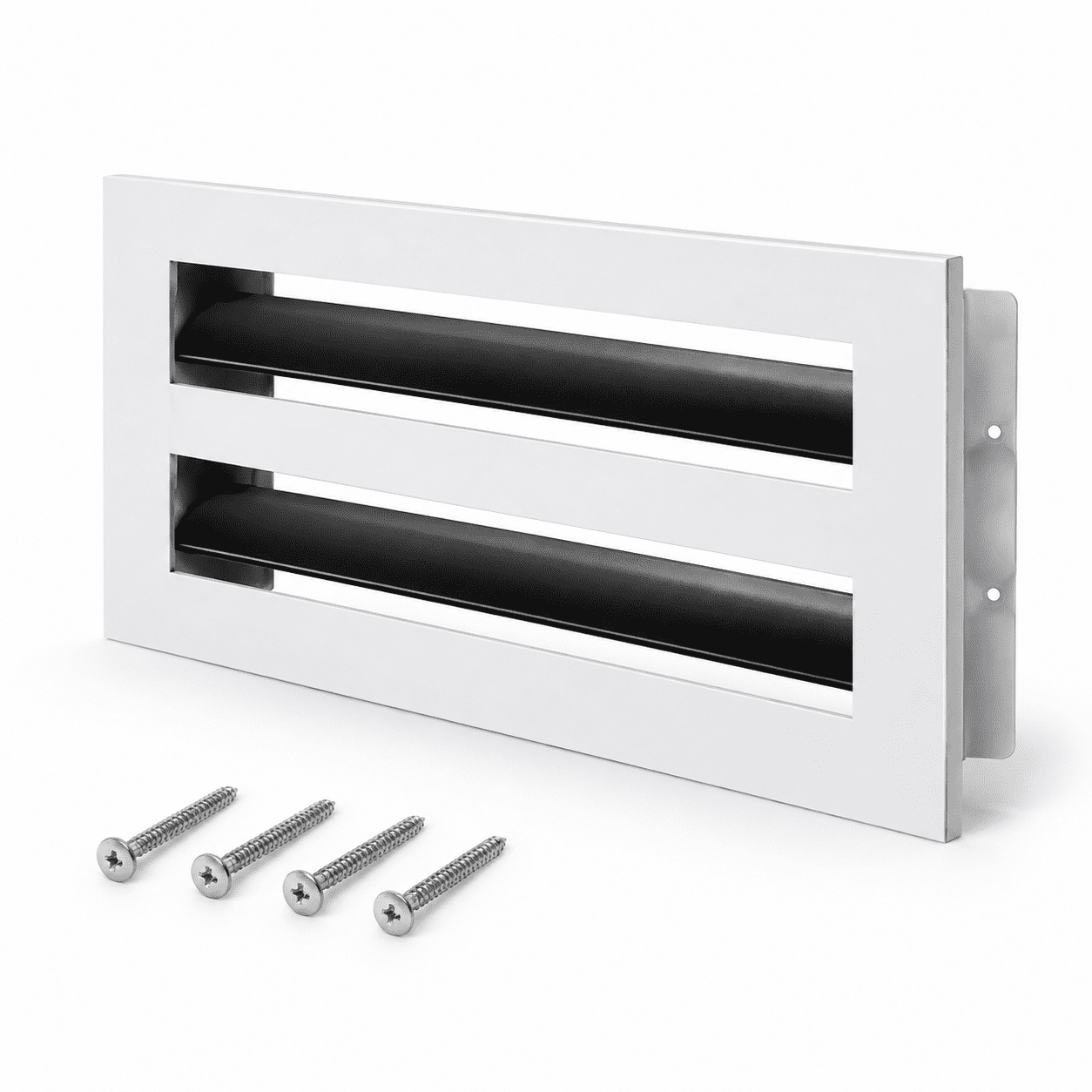 8x4 White Modern Air Vent Cover, Decorative AC Register Grille for ...