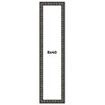 thumbnail image 1 of 8x40 Frame Black-Brown Medieval Solid Wood Picture Frame | 1.5 Inch Moulding Width | Gotham Beveled, 1 of 8