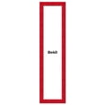 thumbnail image 1 of 8x40 Frame Red Burl Solid Wood Picture Frame Width 1.75 Inches | Interior Frame Depth 0.5 Inches |, 1 of 8