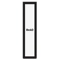 thumbnail image 1 of 8x40 Shadow Box Black Solid Wood Display Picture Frame | 1 Inch Rabbet Depth | | 1.375 Inch, 1 of 4