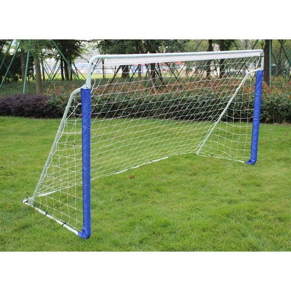 Soccer Goal 8x5FT Soccer Net Goals for Backyard, Portable Training Metal Soccer Goal Net with Carry Bag, Soccer Goal Post for Outdoor Indoor Training Games for Youth Adult