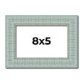 thumbnail image 1 of 8x5 Frame Blue Teal Distressed Solid Wood Picture Frame | 1.625 Inch Moulding Width | Sonoma Blue, 1 of 8