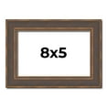 thumbnail image 1 of 8x5 Frame Golden Caramel Solid Wood Bronze Picture Frame | 1.25 Inch Moulding Width | 0.5 Inch, 1 of 8