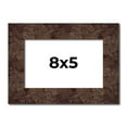 thumbnail image 1 of 8x5 IN Frame Brown Burl Real Wood Picture Frame Width 1.625 Inches | Interior Frame Depth 0.5, 1 of 8