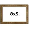 thumbnail image 1 of 8x5 IN Frame Gold Kingsley Distressed Solid Wood Picture Frame Width 0.75 Inches | Interior Frame, 1 of 8