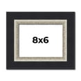 thumbnail image 1 of 8x6 Frame Black Real Wood Picture Frame Width 2.25 Inches | Interior Frame Depth 0.5 Inches |, 1 of 8