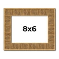 thumbnail image 1 of 8x6 Frame Black and Gold Distressed Solid Wood Sonoma Picture Frame | 1.625 Inch Moulding Width |, 1 of 8