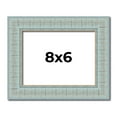 thumbnail image 1 of 8x6 Frame Blue Teal Distressed Solid Wood Picture Frame | 1.625 Inch Moulding Width | Sonoma Blue, 1 of 8