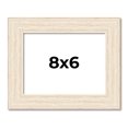 thumbnail image 1 of 8x6 Frame White Real Wood Picture Frame Width 1.5 inches | Interior Frame Depth 0.5 inches | Barn, 1 of 8