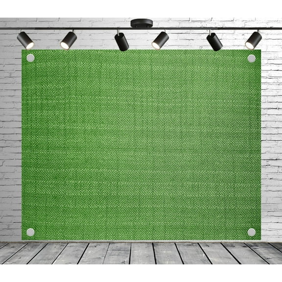 8x6ft Green Backdrop Linen Textured Photo Backdrop Solid Color Background Decoration Banner for Theme Party Wedding Birthday Baby Shower Photo Booth Studio Props