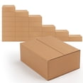 thumbnail image 1 of 8x6x3 Durable Brown Corrugated Boxes Set of 25, Shipping & Storage Solutions, 1 of 7