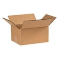 thumbnail image 1 of - 8x6x4 Pack of 25 Corrugated Cardboard Packing Shipping Mailing Moving Carton Boxes, 1 of 4