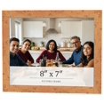 thumbnail image 1 of 8x7 Frame Beige Real Wood Picture Frame Width 1.25 inches | Interior Frame Depth 0.5 inches |, 1 of 8
