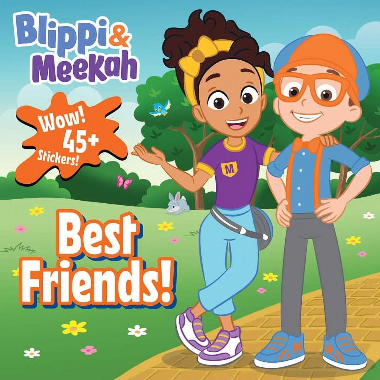 8x8: Blippi: Blippi and Meekah Best-Friends (Paperback) - Walmart