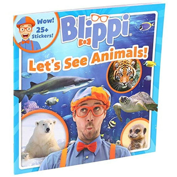 Pre-Owned Blippi: Let's See Animals! (Paperback) 0794445144 9780794445140