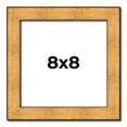 thumbnail image 1 of 8x8 Frame Gold Rustic Solid Wood Picture Frame | 1.25 Inch Wide Moulding | Rustique Gold Collection, 1 of 8
