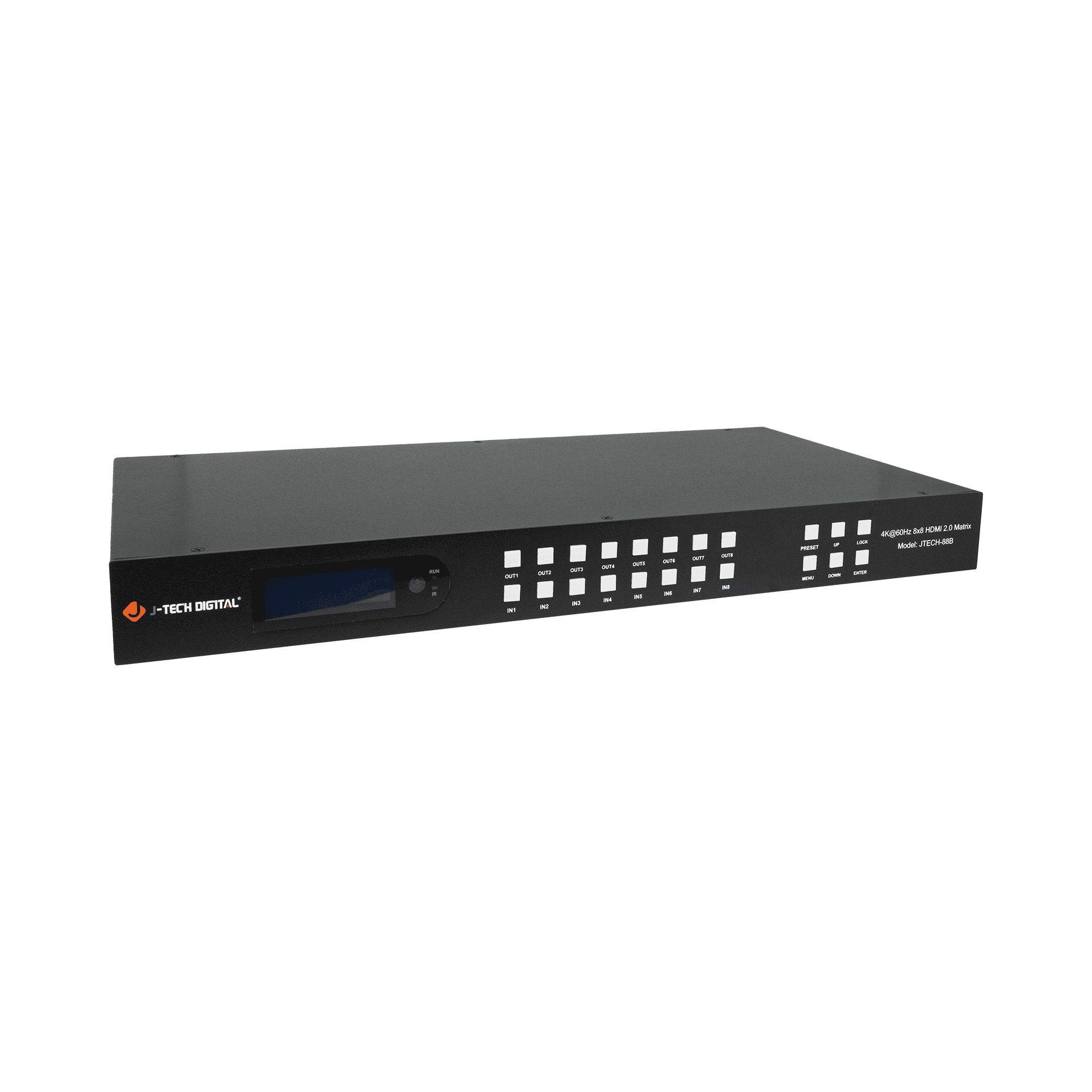 8x8 HDMI Matrix Switch 4K 60Hz YUV 4:4:4 | Supports Analog Audio ...