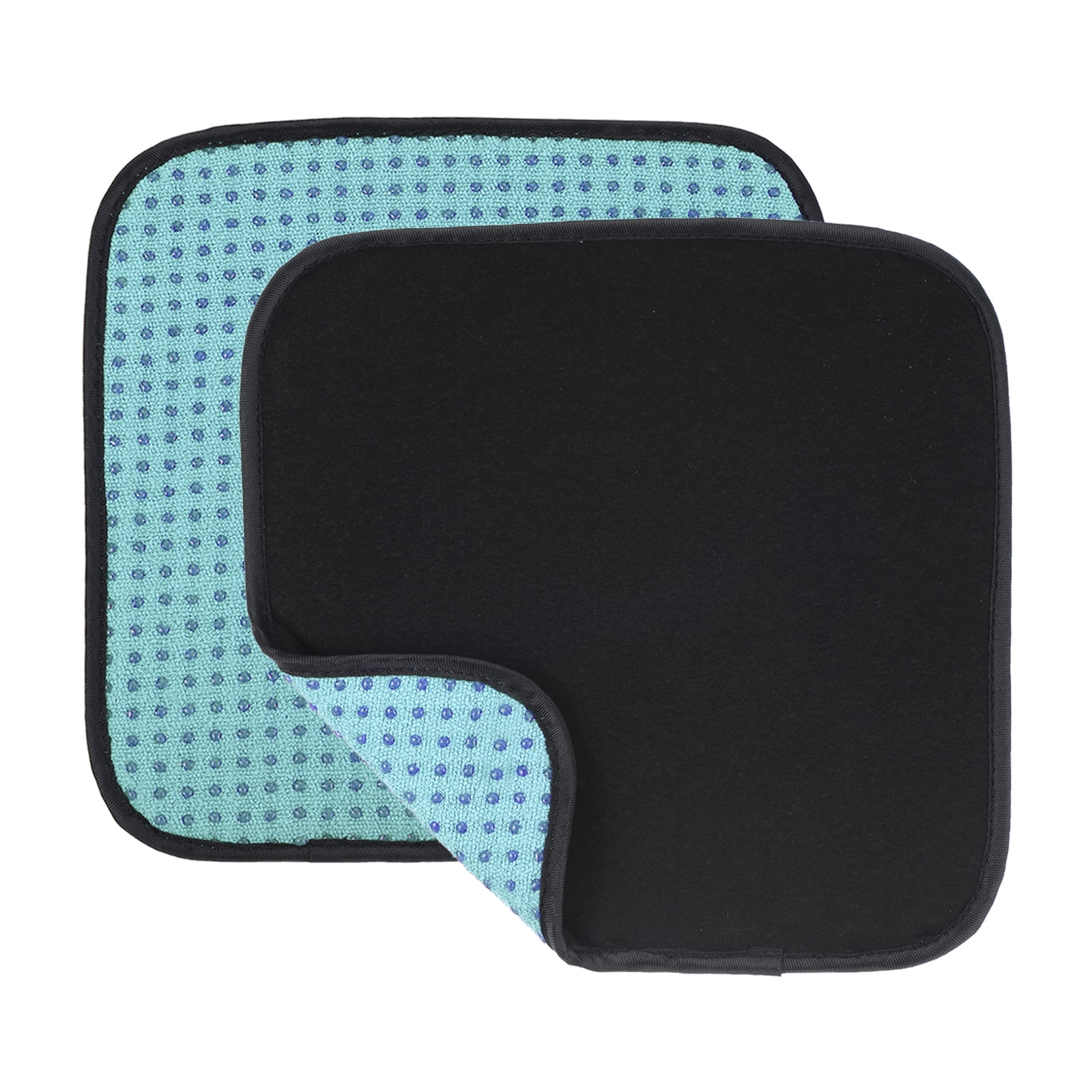 8x8 Inch Bowling Ball Towel, 2 Pack Microfiber Shammy Pad for Cleaning