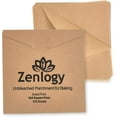8x8 Parchment Squares (200 Sheets) Unbleached, NonStick Precut Parchment Paper for Baking