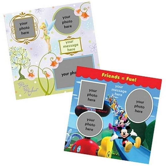 8x8 Photo Scrapbook Pages