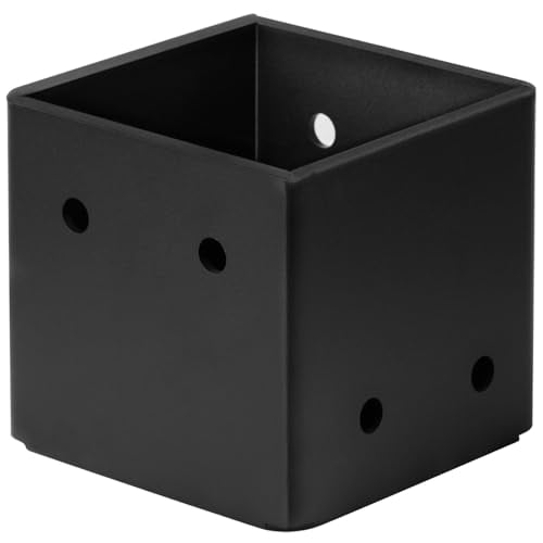 8x8 Post Base, Heavy Duty Welded Anchor Pergola Bracket for Deck, Porch Railing Support, 8 Gauge Thickness$$Tools & Hardware Other