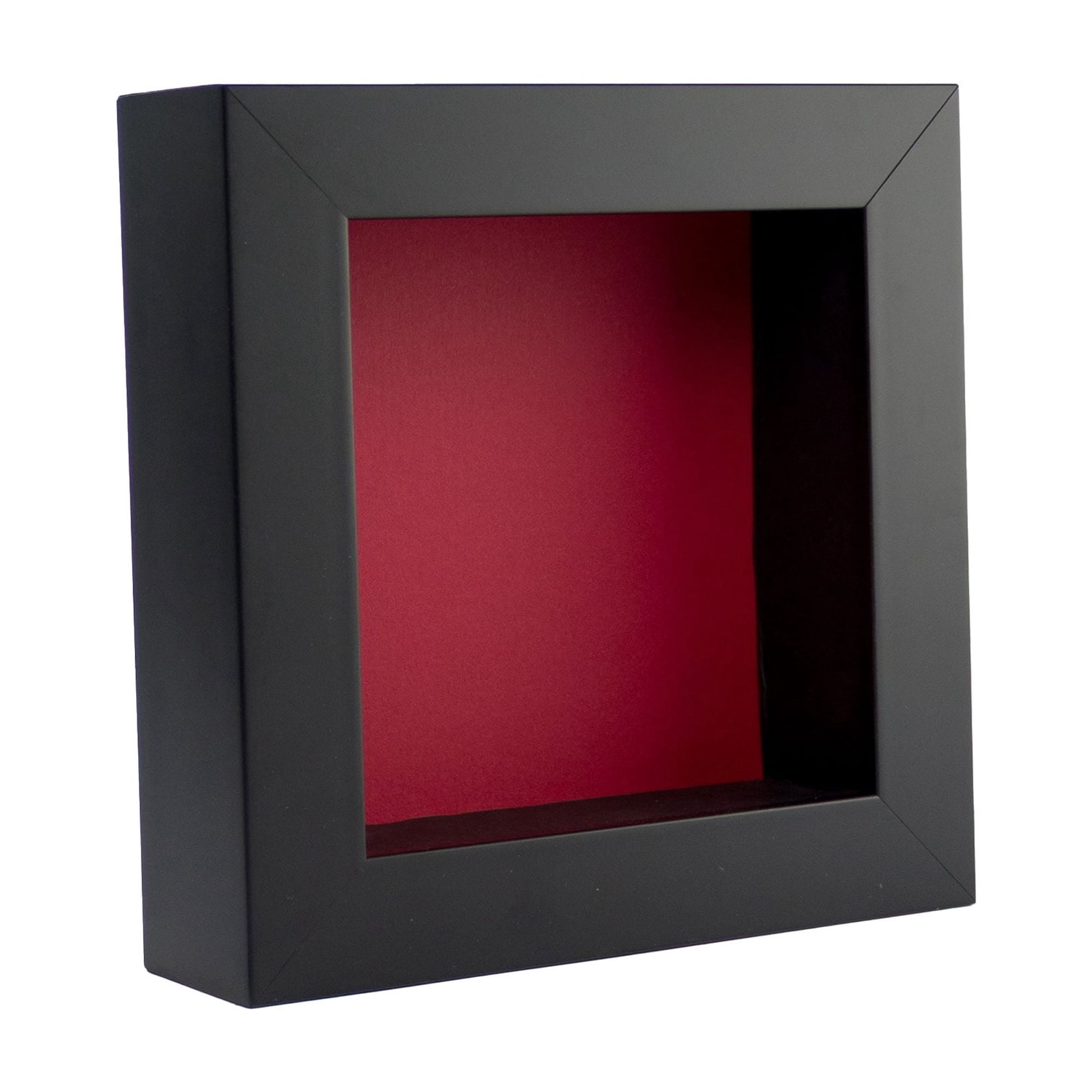 8x8 Shadow Box Frame In Black With A 1 3/4