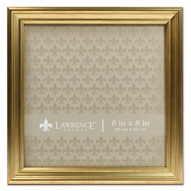 8x8 Sutter Burnished Gold Picture Frame