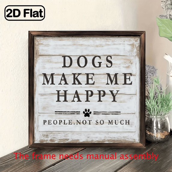 8x8 Sign Example 8x8 inch wooden wall sign, made of wood, 2D flat craft design, 8in Wood ...