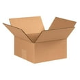 thumbnail image 1 of - 8x8x4 Pack of 50 Corrugated Cardboard Packing Shipping Mailing Moving Carton Boxes, 1 of 4