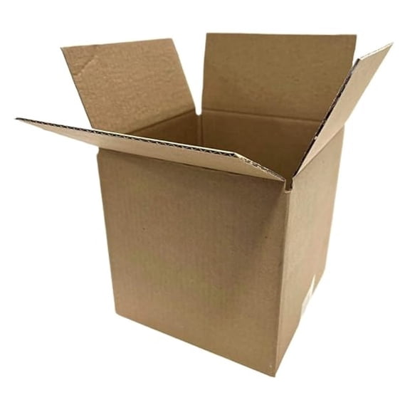 8x8x8 Cardboard Boxes - 50 Pack Mailing Boxes, Shipping Boxes, Corrugated Cardboard Boxes for Packing & Moving, 8 Inch Cube Boxes for Small Business